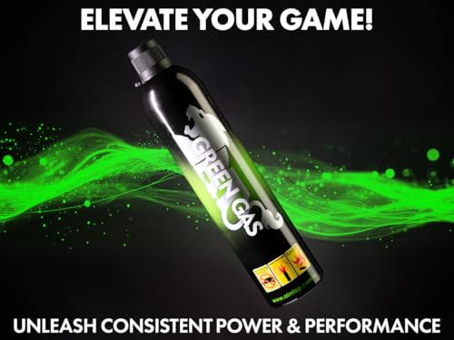 High Power Green Gas with Silicon Oil - 250ml