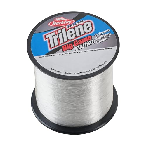 8lb 350yd Clear Fluorocarbon Fishing Line - Berkley Big Game