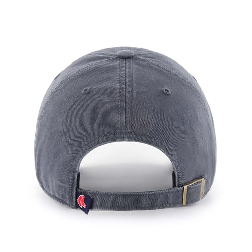 Vintage Navy Adjustable Baseball Cap with Team Logo