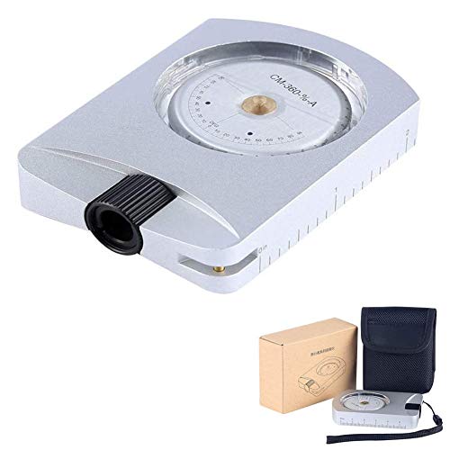 Professional Battery-Free Pocket Altimeter & Clinometer - Aluminum