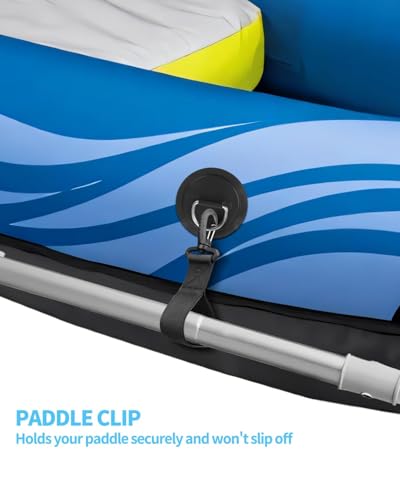 6 Pack Kayak Paddle Holder Clips - Durable Paddle Board Accessories