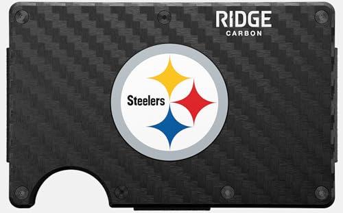 Carbon Fiber Ridge Wallet - Pittsburgh Steelers Edition