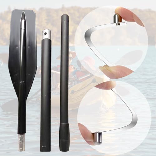 Stainless Steel Kayak Paddle Spring Snap Clips - 8mm, 8 Pcs
