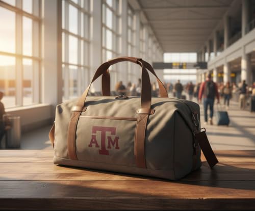 Texas A&M Duffel Bag - Durable Gym & Travel Bag with Logo