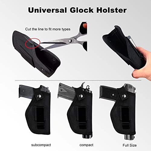 Universal Gun Holster for Concealed Carry - Right & Left - Aomago