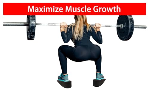 SEWD Non-Slip Squat Wedge Block for Elevated Heel Squats & Leg Exercises