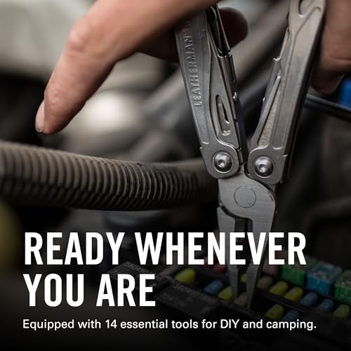 Leatherman Wingman XLRG Multi-Tool with 14 Tools, Spring-Action Pliers & Scissors
