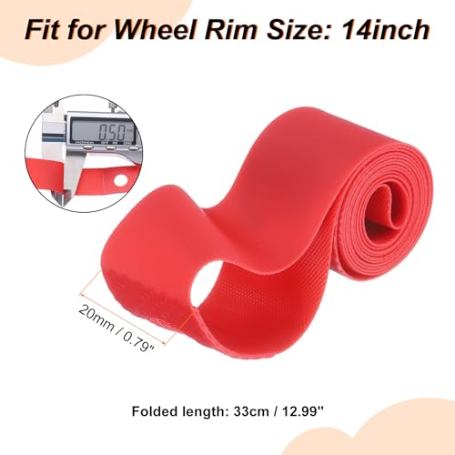 Bicycle Rim Strip - 14" x 20mm PVC Bike Tire Liner Protector