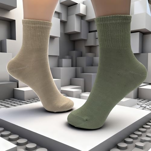 Cushioned Running Gym Socks for Women - Multicolor, 6 Pairs