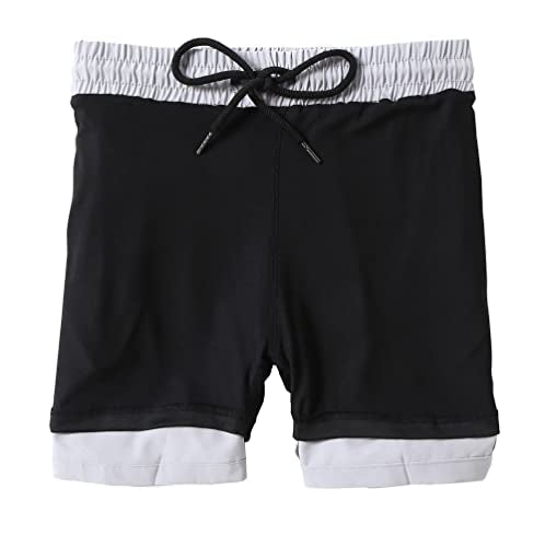 Boys Compression Mesh Athletic Shorts with Pocket - Light Gray
