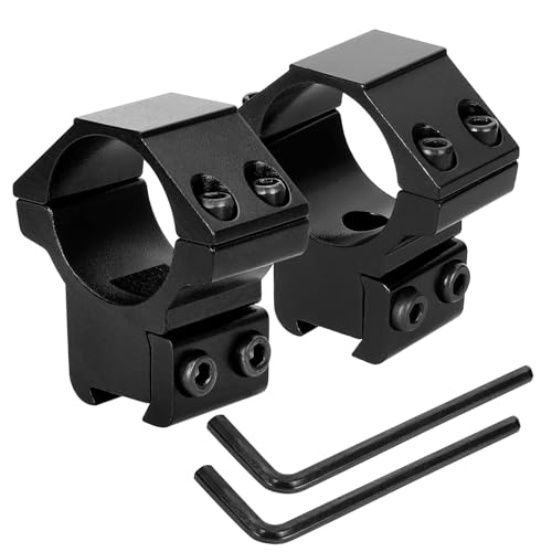1 Inch Medium Profile Dovetail Scope Rings Set - 2 Pcs