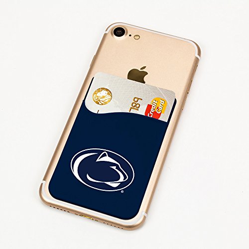 Silicone Credit Card Holder Phone Wallet for Smartphones - Penn State