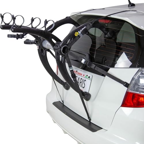 2-Bike Trunk Rack Carrier - Lightweight, Durable, Rust-Free Design