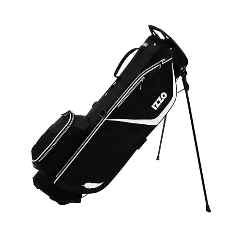 Ultra Lite Golf Stand Bag - Black | Lightweight & Durable