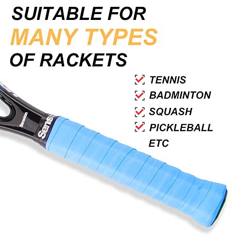 Tennis Racket Overgrip Tape - 3 Pack - Anti-Slip & Sweat Absorbent