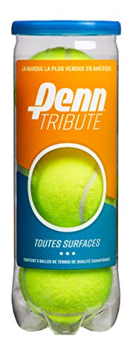 Tennis Balls - Penn Tribute Optic Yellow - 1 Can, 3 Balls