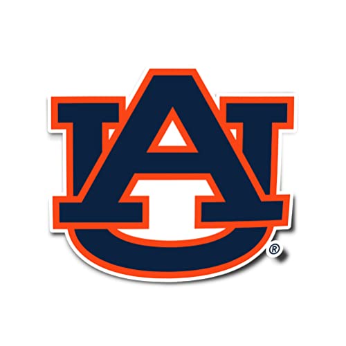 7x8.15in Auburn Tigers Vinyl Decal - Desert Cactus Official Fan Sticker