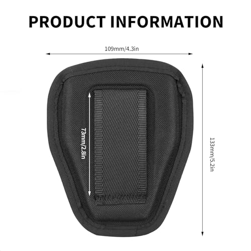 Ullnosoo Handcuff Case Open Top Duty Belt Pouch - 1 Pack, 600D Nylon