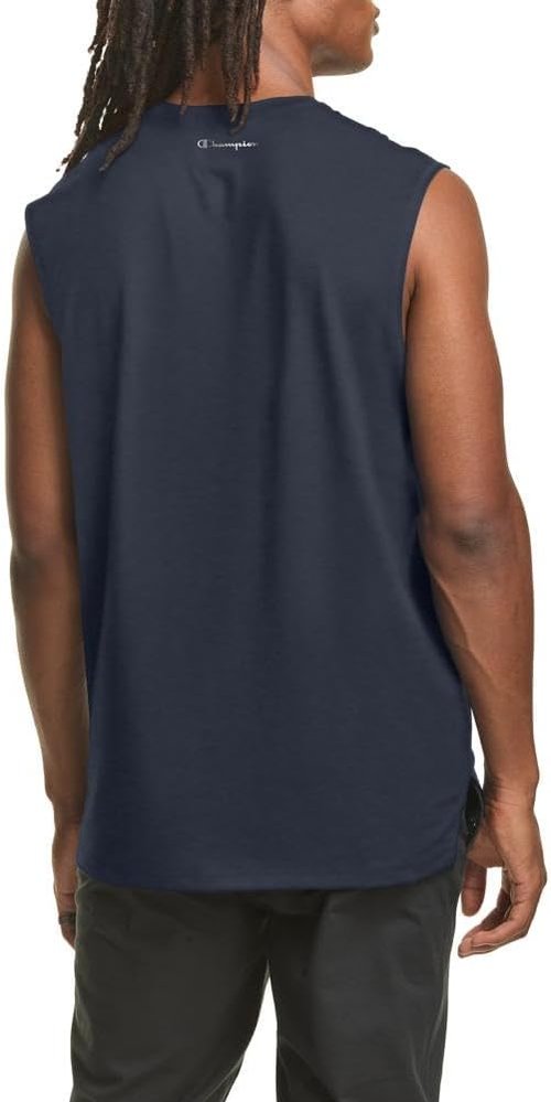 Champion Men's Sleeveless Sport Tank - Comfortable Muscle T-Shirt for Active Wear | Reg. & Big & Tall Sizes