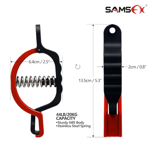 5.3-Inch Fish Lip Gripper with Non-Puncture Clamp and Scale