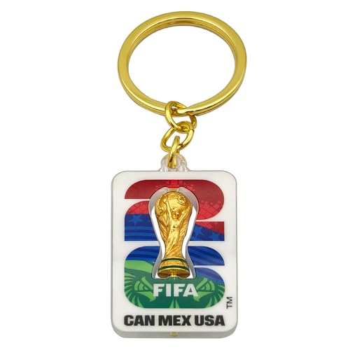 Official FIFA World Cup 2026 Emblem Key Chain - Red, Green & Blue