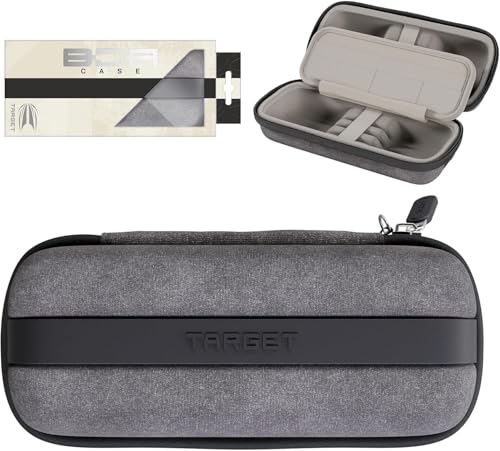 Target Darts BOA Grey Dart Storage Case for 6 Fully Assembled Darts and Accessories