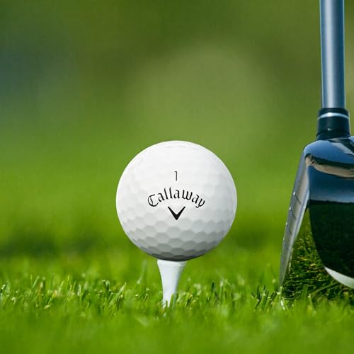 Callaway Warbird Distance Golf Balls - One Dozen, White, Max Distance