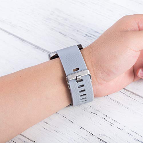 Replacement Wristband Strap for Blaze Bands - R30 Gray / Small