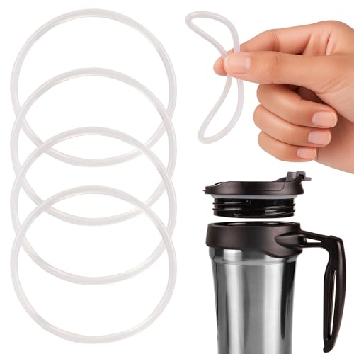 5 Pack Replacement Gasket Seals for 18oz Travel Mug - Leak-Proof