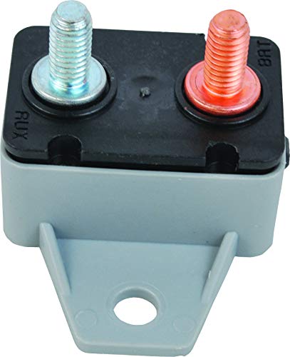 50-Amp Marine Boat Circuit Breaker - Compact Size, One Size