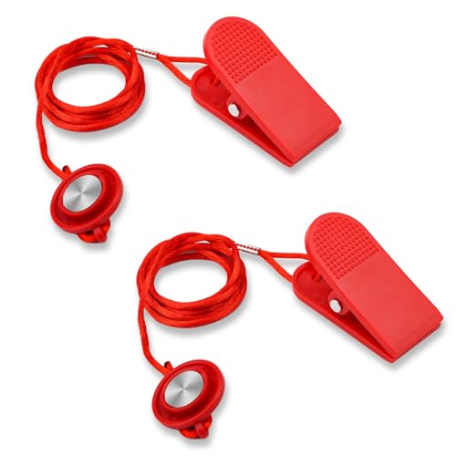 Universal Treadmill Magnet Safety Key - 2 Pack