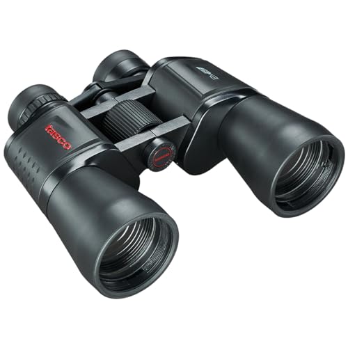 Tasco Essentials 12x50 Porro Binoculars with Carrying Case & Neck Strap - Black