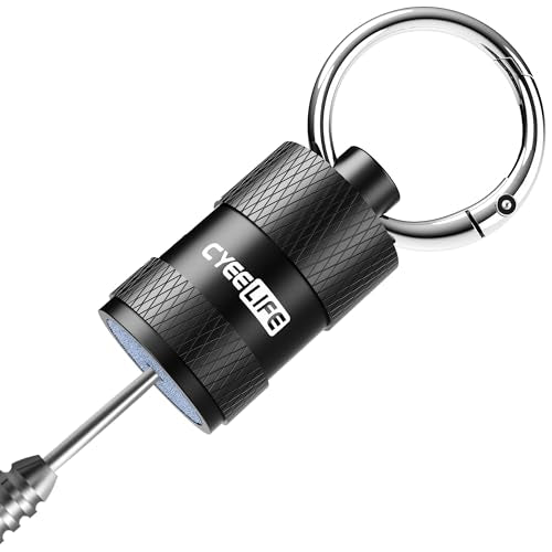 Portable Dart Sharpener Keyring Tool - Rapid, Efficient Sharpening
