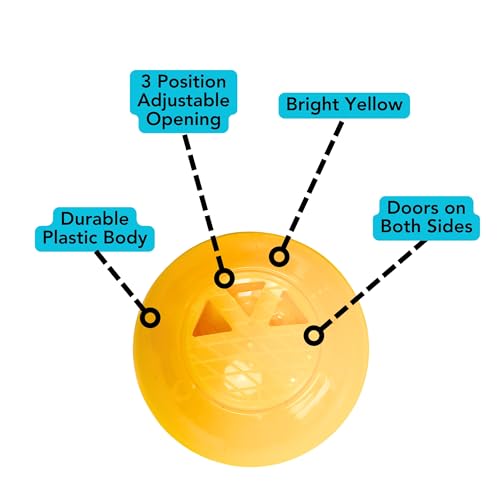 12-Pack Yellow Shoe & Backpack Deodorizer Spheres