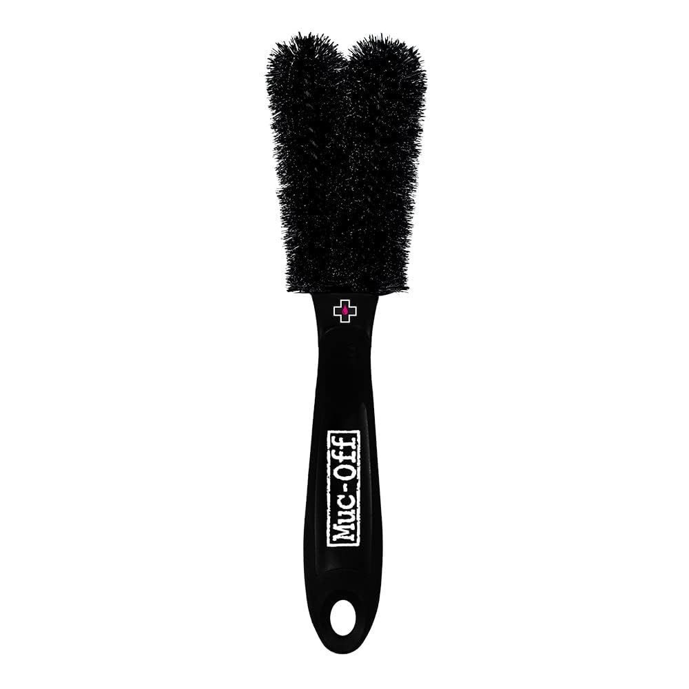 Muc-Off Two-Prong Bike Cleaning Brush, Black, One Size
