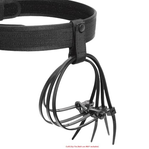 Handcuff Strap with Snap Closure - Nylon Keeper for 1.75"-2.25" Duty Belt - 1 PCS