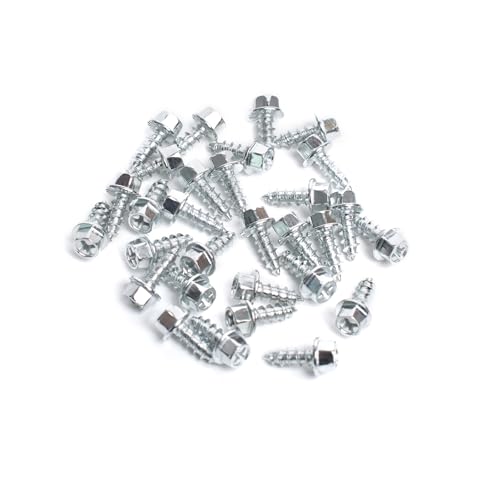 Steel Hex Head Boot Studs - 30 Pcs Traction Cleats for Rubber & Felt Soles