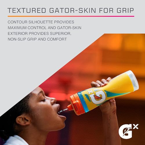 30 fl oz NFL Squeeze Bottle - Gx Hydration System, Non-Slip Grip