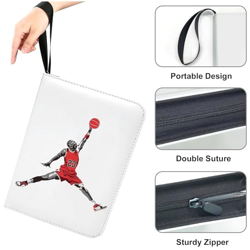 900 Pocket Basketball Card Binder - Waterproof PU Storage Album