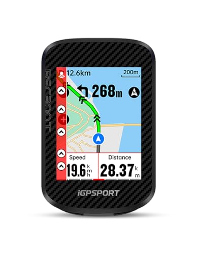 Wireless Bike Computer GPS with Touch Screen & Offline Map - BSC300T