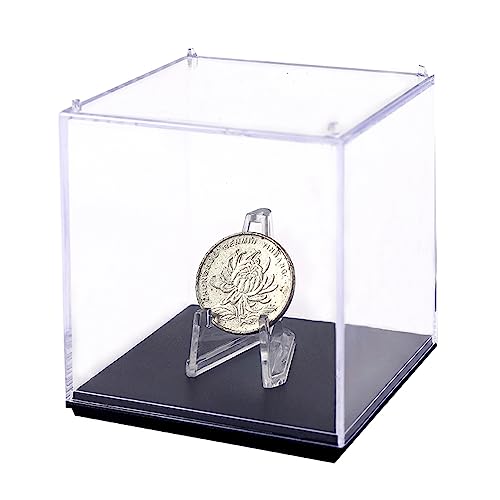 Guancrown Championship Ring Display Case 1 Slot Hole - Sports Memorabilia Box (One HLOE-1)