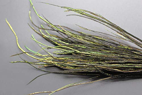 400 Strands Natural Peacock Herl Feathers for Fly Tying