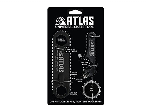 Universal Skate Tool with Screwdriver & Keychain Bottle Opener
