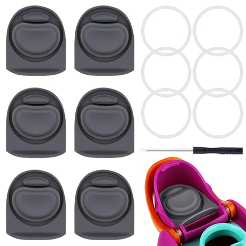 Replacement Seal Parts for Owala FreeSip - 6 Grey Set