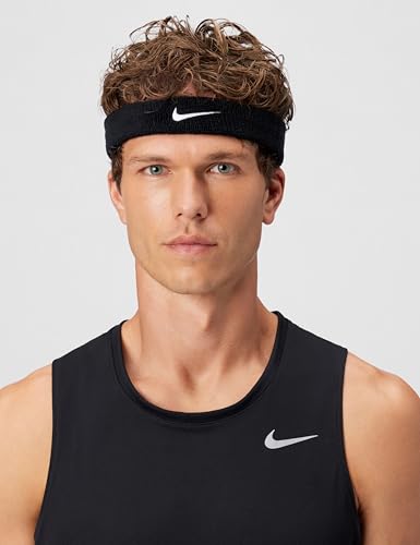 Swoosh Classic Headband - One Size Black/White