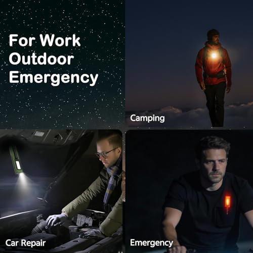 Nexarion Green Laser Pointer EDC Flashlight with UV & Red Light, 1300 Lumens