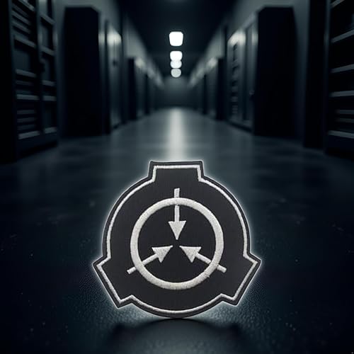 SCP Foundation Embroidered Tactical Patch - 3x5 Inches