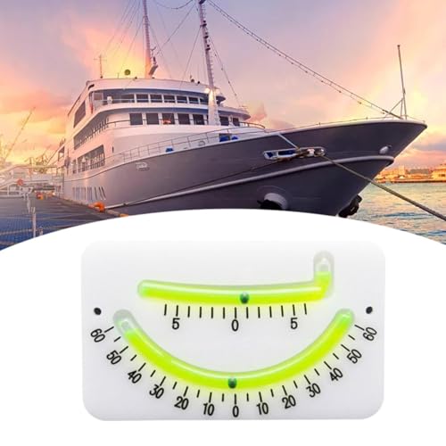 Marine Clinometer with Night Illumination - Double Tube Inclinometer
