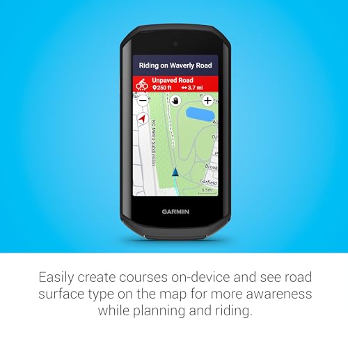 Garmin Edge 1050 Cycling Computer - Large Touchscreen, Advanced Metrics
