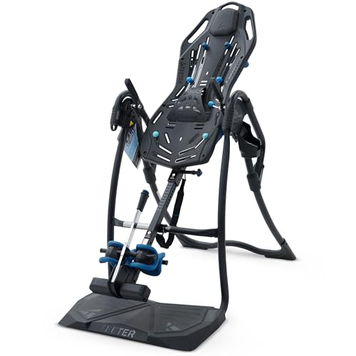 Inversion Table for Back Pain Relief - Teeter FitSpine LX9 - Black